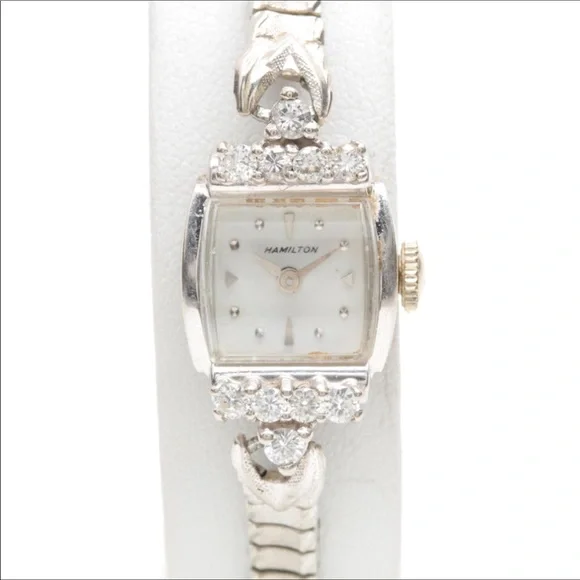 Hamilton | Accessories | Lovely Vintage 4k Diamond Hamilton  display picture 3